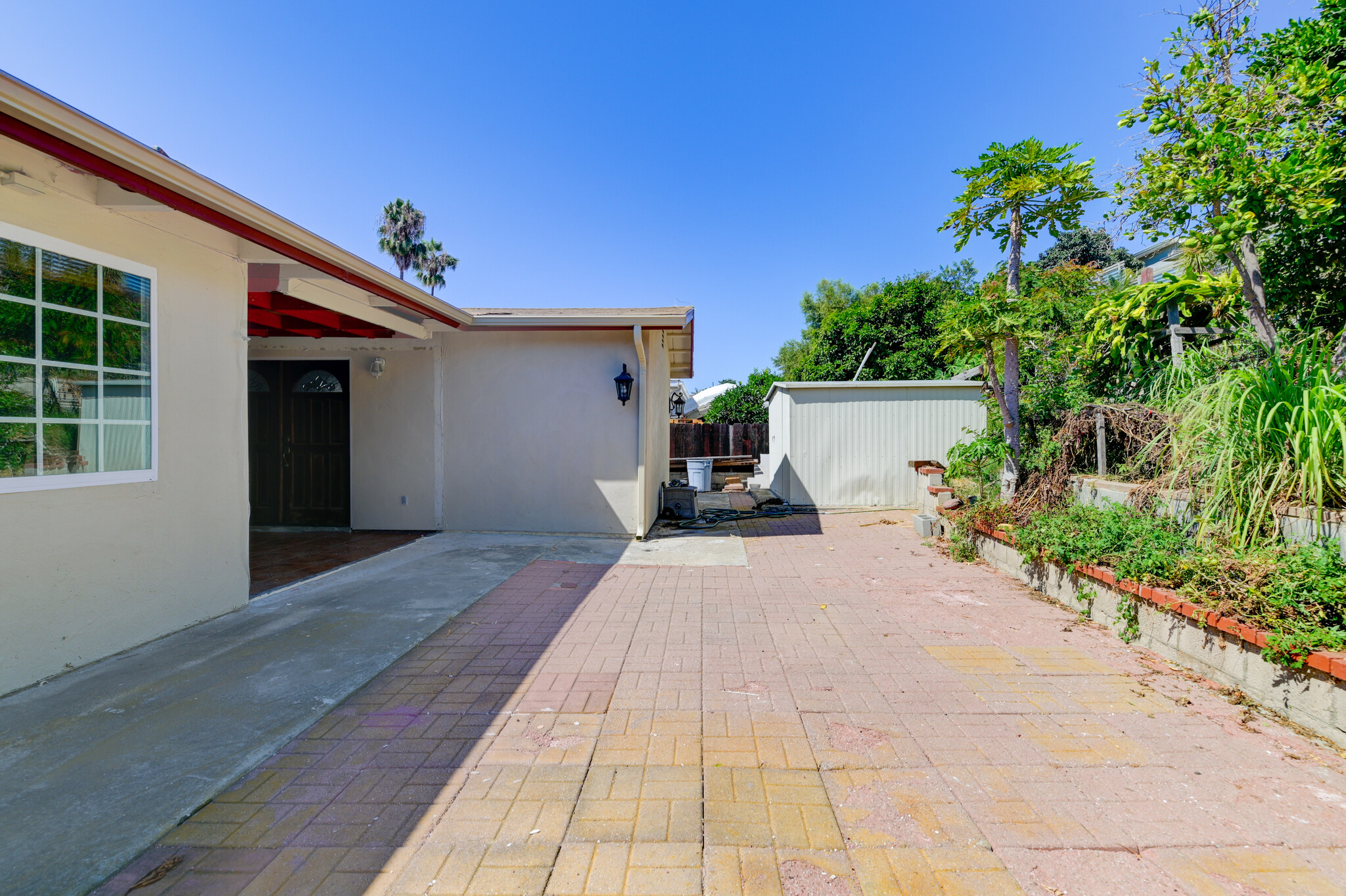 Backyard with Storage - 2363 Fleetwood St