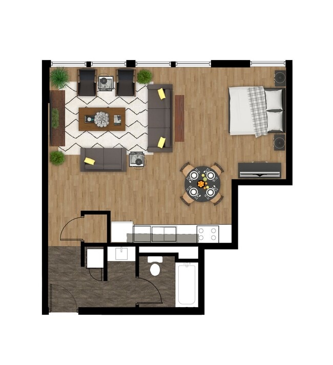 S3 Floor Plan - Besa Monona