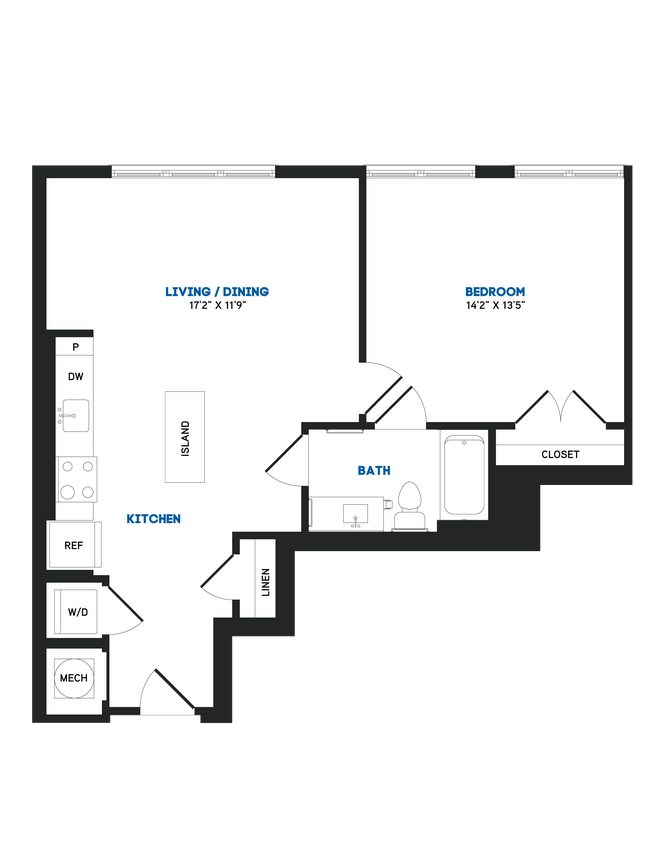 Floorplan - The Chase at Bryant Street