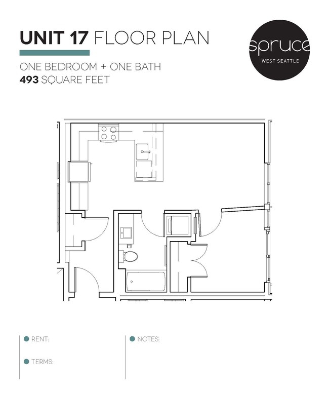 Floorplan - Spruce