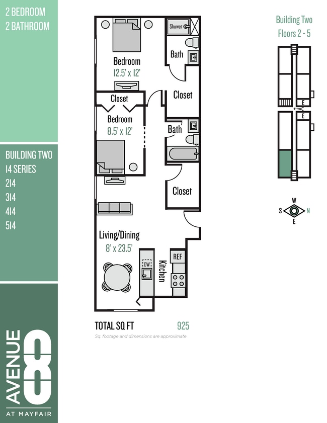 Floorplan - Avenue 8 at Mayfair