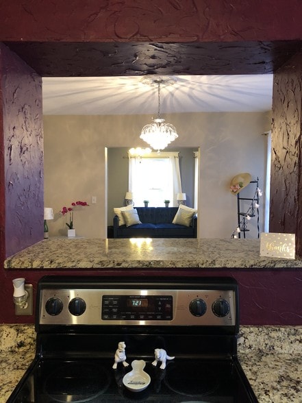 View from kitchen - 2119 E Bradford Ave