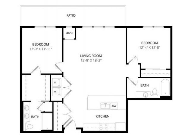 Floorplan - 4800 Excelsior