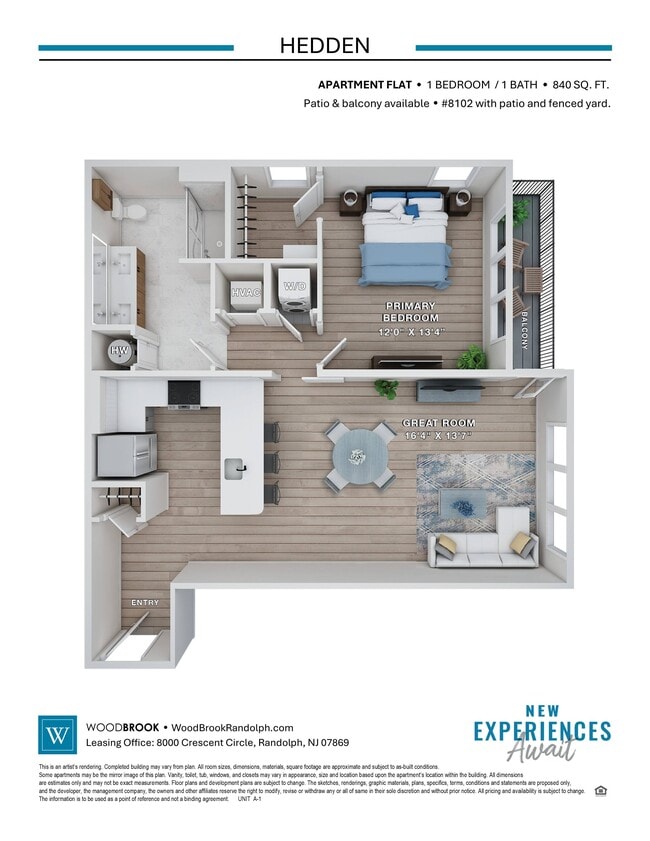 Floorplan - Woodbrook at Randolph