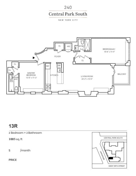 Floorplan - 240 Central Park South