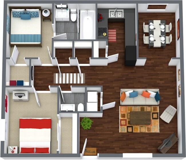 Floorplan - Texas Apartments