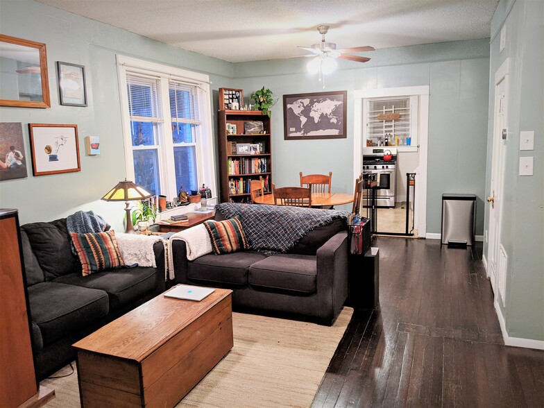 Living Room - Looking at Kitchen - 1135 W 41st St