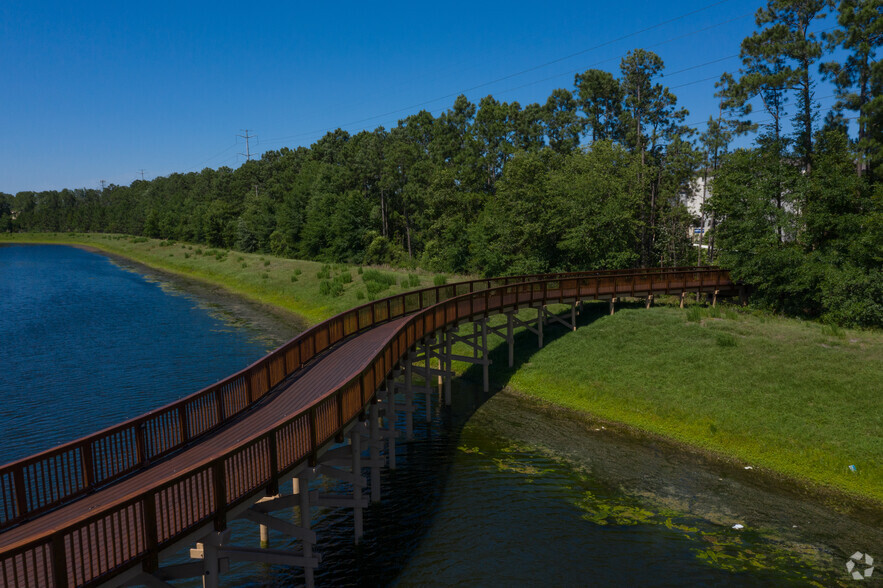 Private Bridge to Mall - The Oasis at Town Center