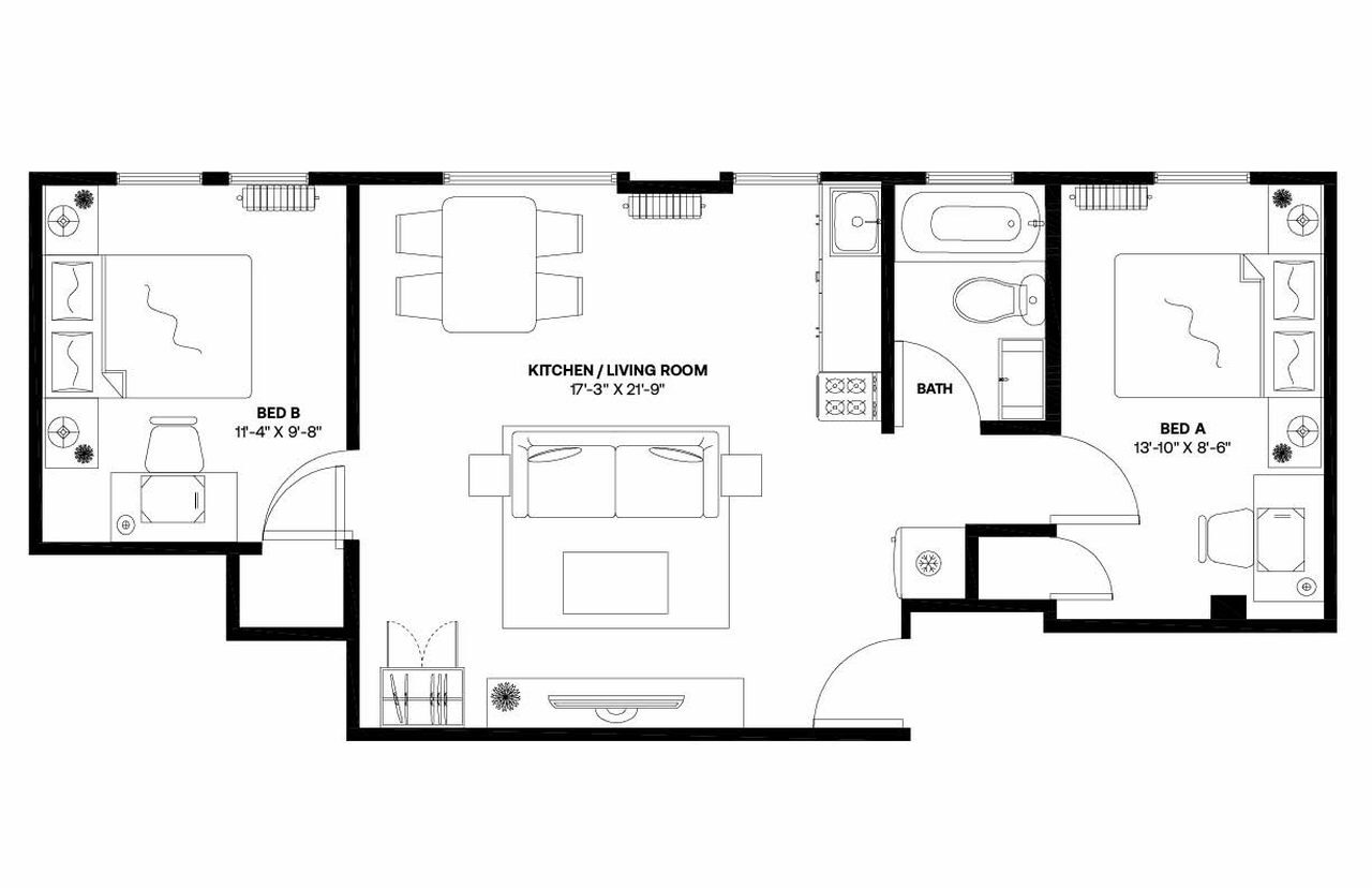 Building Photo - Room in Shared 2 bed/1 bath home