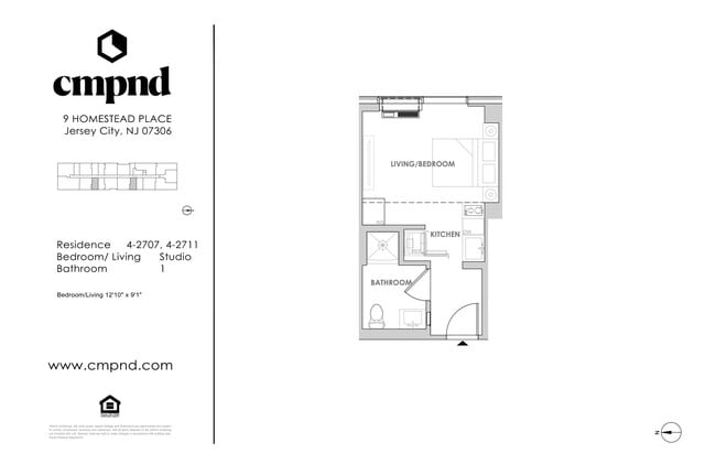 Floorplan - CMPND Luxury Apartments