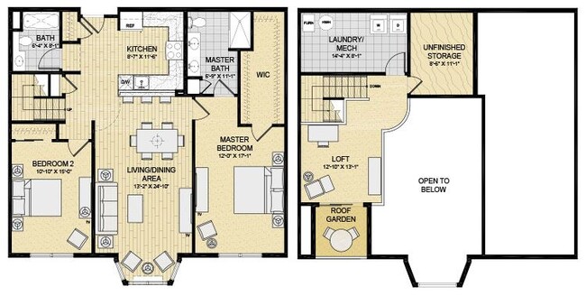 Floorplan - Parkside at the Harbors