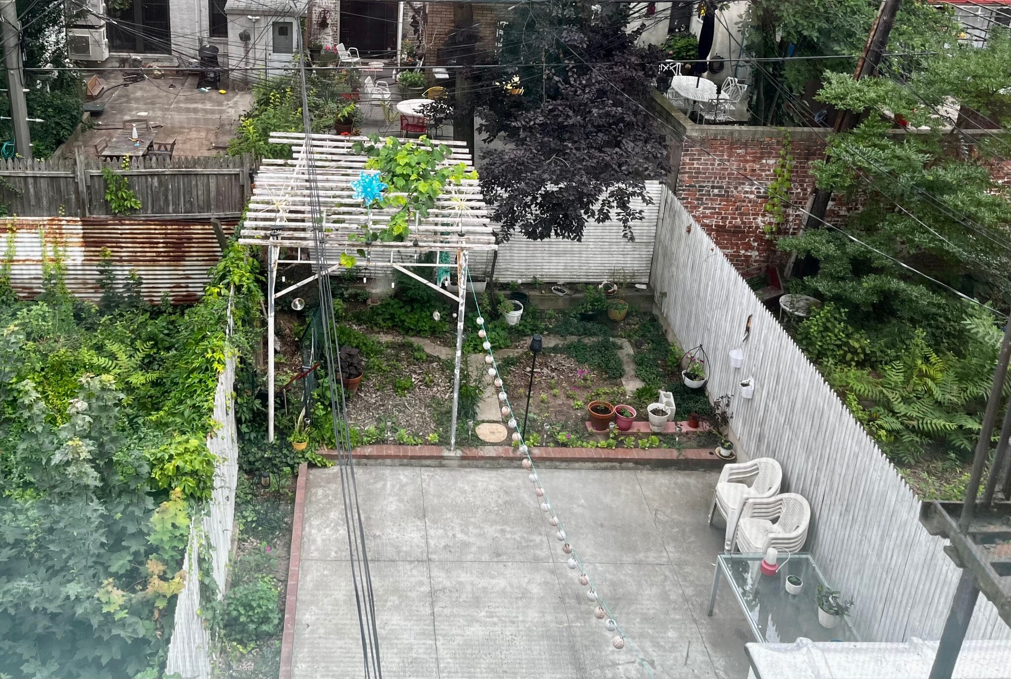 Garden from High - 451 51st St