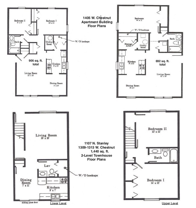 West Chestnut Apartments 13091313 W Chestnut St Chillicothe IL 61523