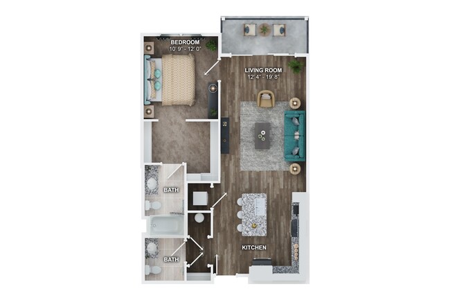 Floorplan - Fairmont at South Lake