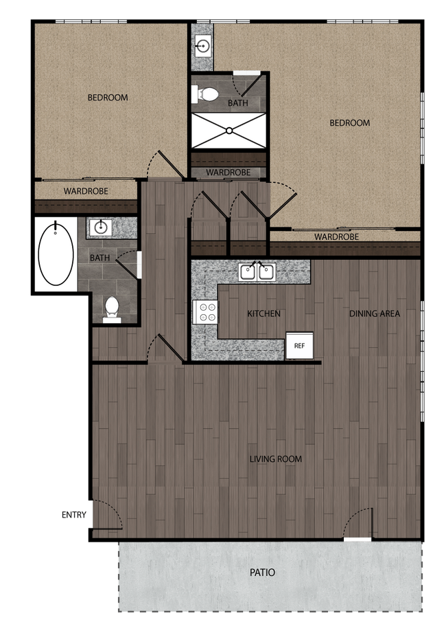 Floorplan - Americana South Bay