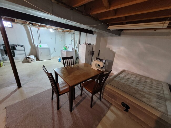 Unfinished but dry and warm basement adds extra living space and storage - 1635 Rawson Ave