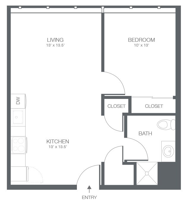 Floorplan - Circle F Lofts