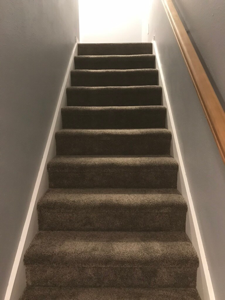 Stairs leading to second floor (all bedrooms and full bathroom are on second floor) - 436 W 7th Street