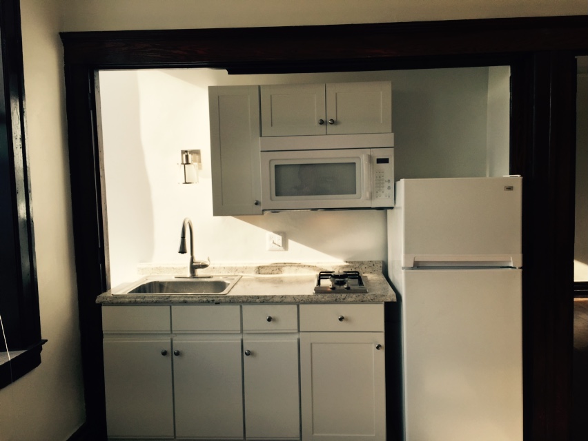 Jr. 1 Bed Kitchen - The AMO