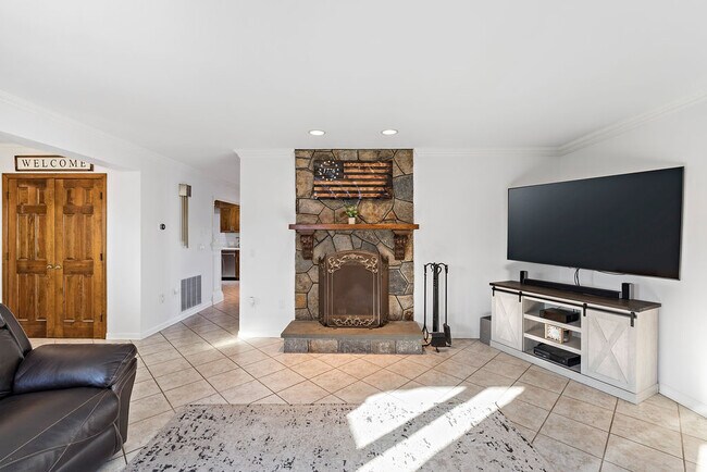 wood fireplace - 14 Plymouth Ave