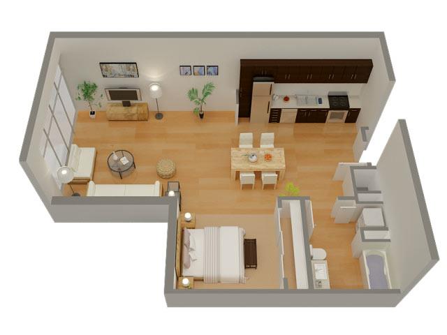 Floorplan - 800J Lofts