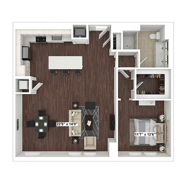 Floorplan - The Woodley