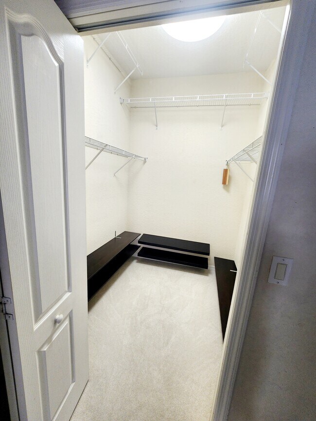 Main Walk-in Closet - 8323 Eagle Isles Pl