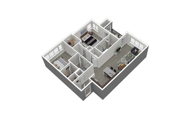 Floorplan - Cortland Biltmore Place