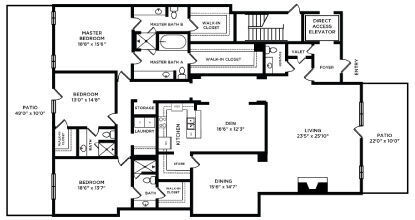 Floorplan - Park Hollow Luxury Residences