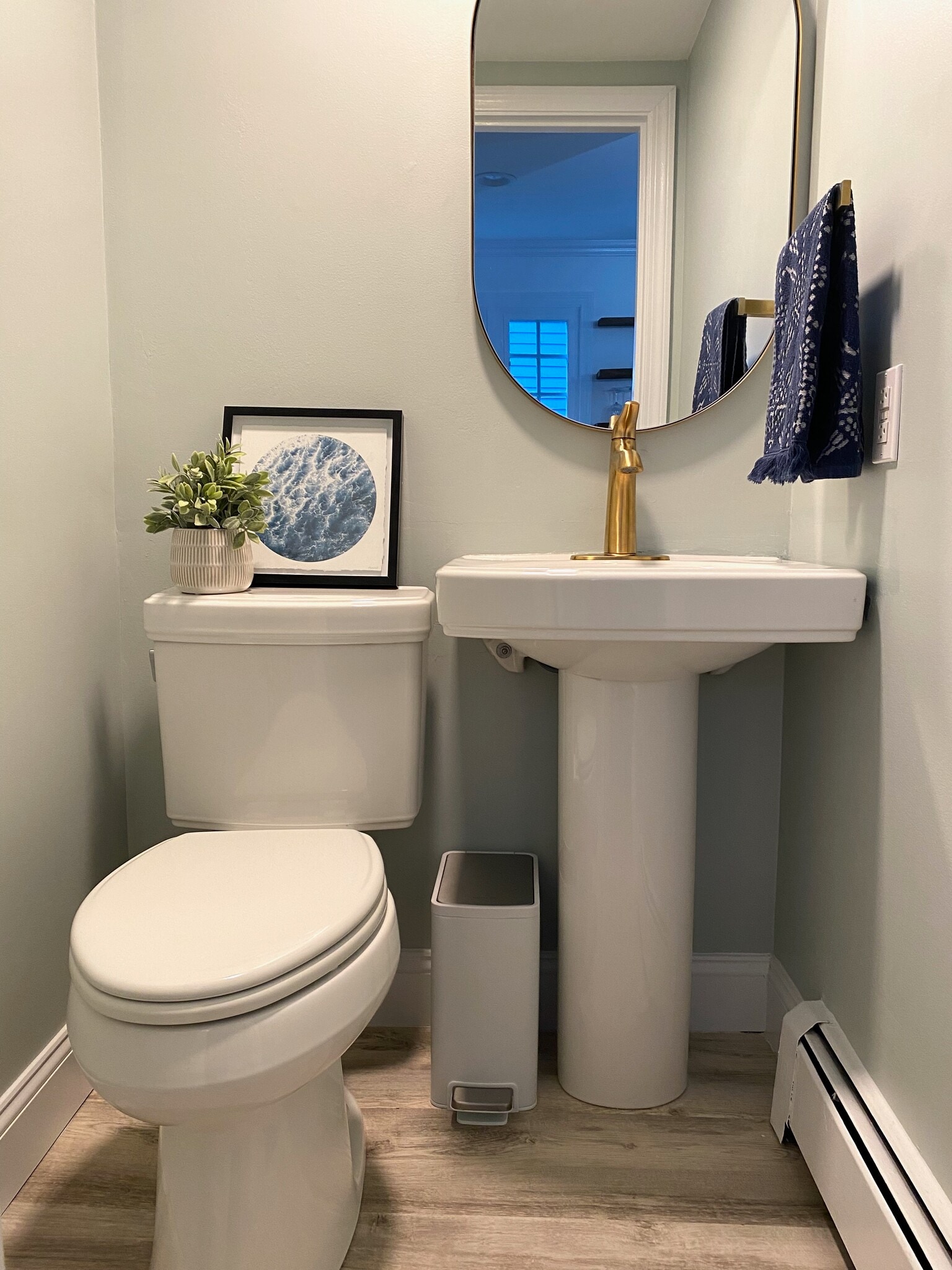 Half bath on main level - 18 Central St
