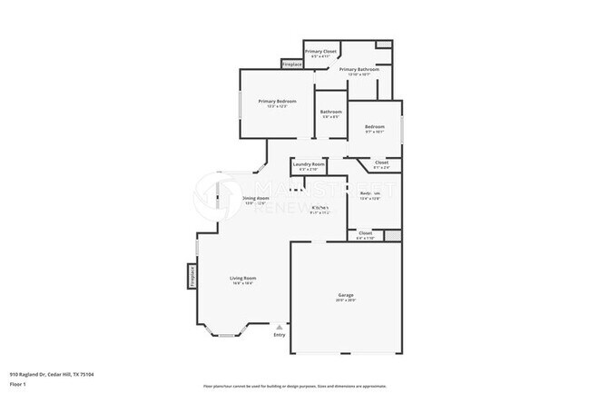 Building Photo - 3 Bedroom Pet-Friendly Home in Cedar Hill, TX with Main Street Renewal