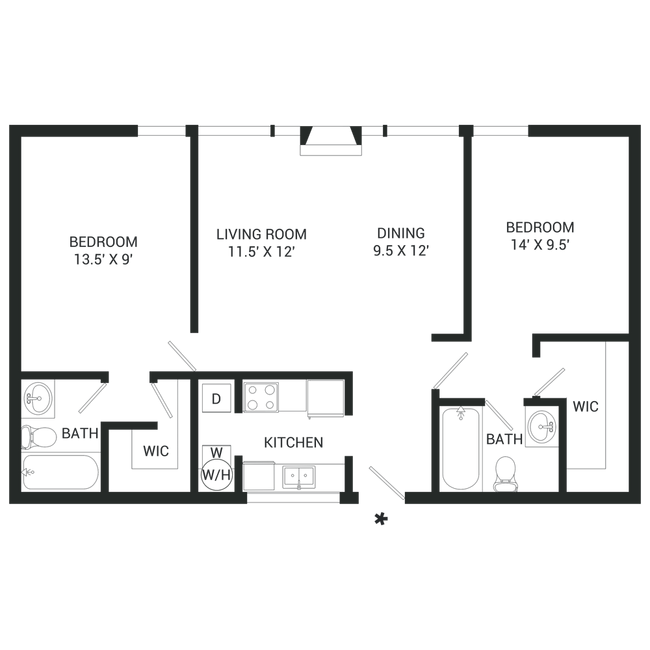 Floorplan - Mylo Apartment Homes
