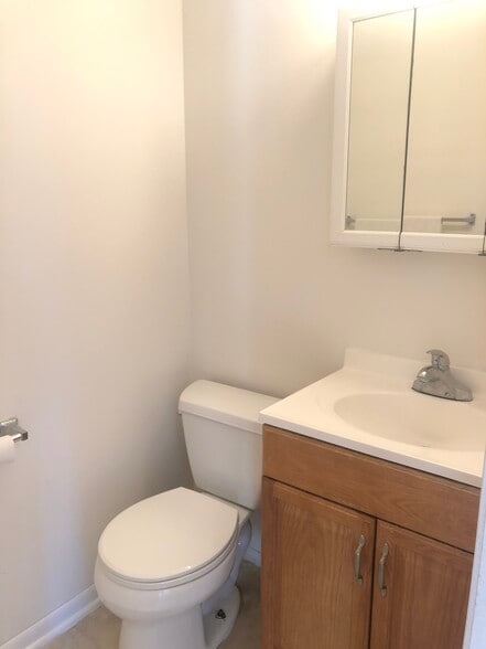 Half Bath down Stair - 1301 W Lake Lansing Rd
