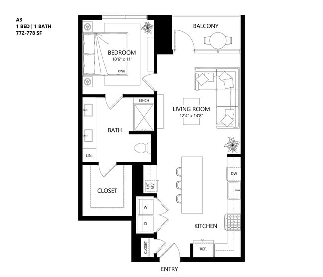 Floorplan - Bosque Residences