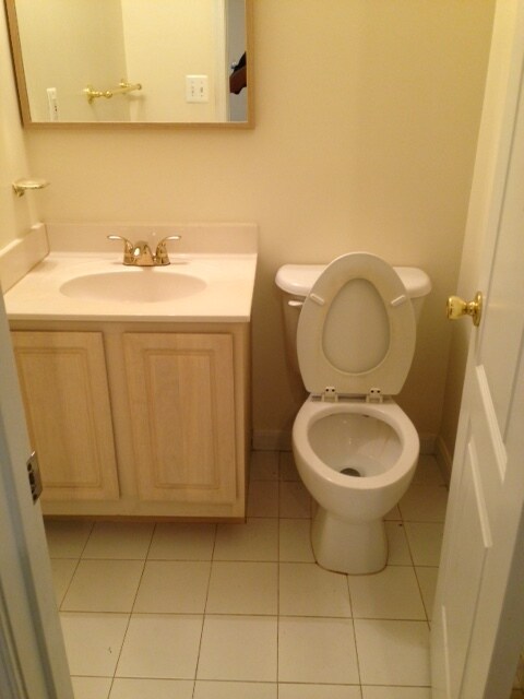 Half Bath - 1st View - 1619 12th St NW
