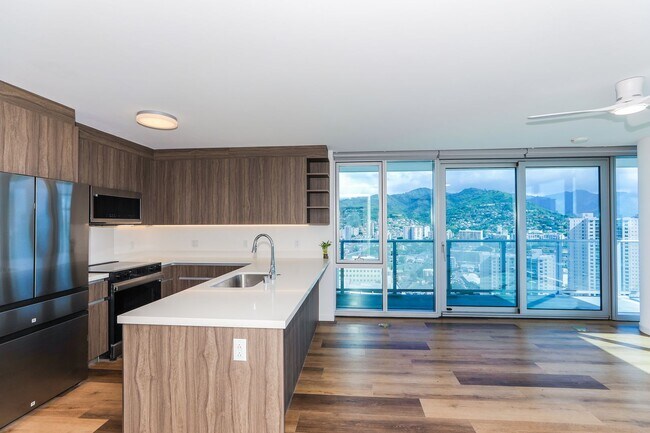 Building Photo - The Park on Keeaumoku - largest 2-bedroom residence offering 1,074 square feet of interior living...