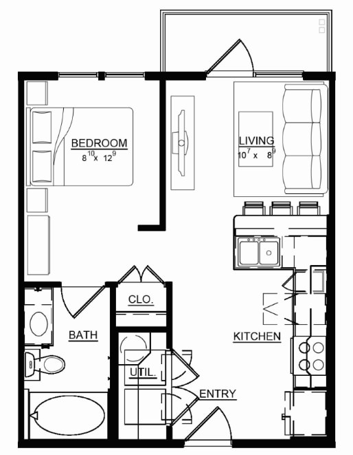 Floorplan - Mystique at University Heights
