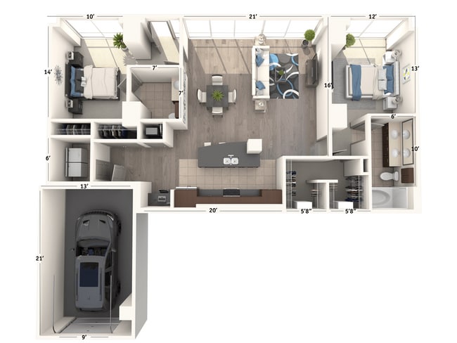 Floorplan - Ashton Austin