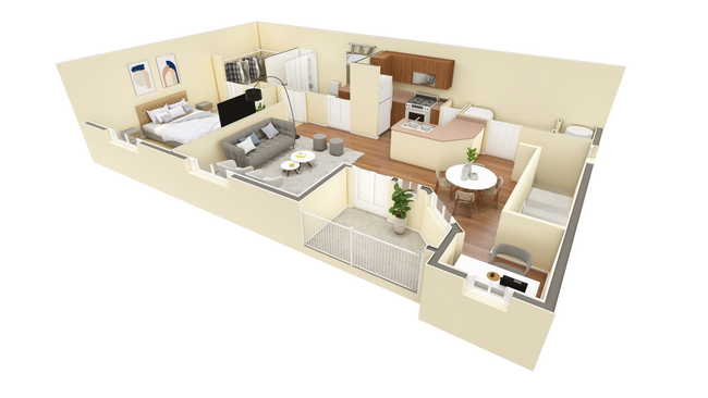 Floorplan - Springs at Palma Sola Apartments