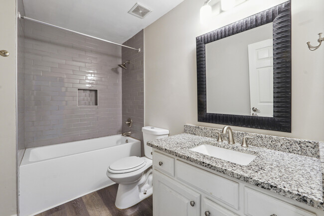 newly-renovated bathroom - 2071 Defoors Ferry Rd NW