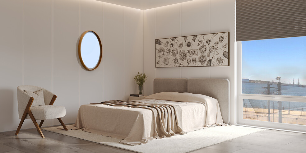 Waterfront Bedroom - Vessel - Bank Street