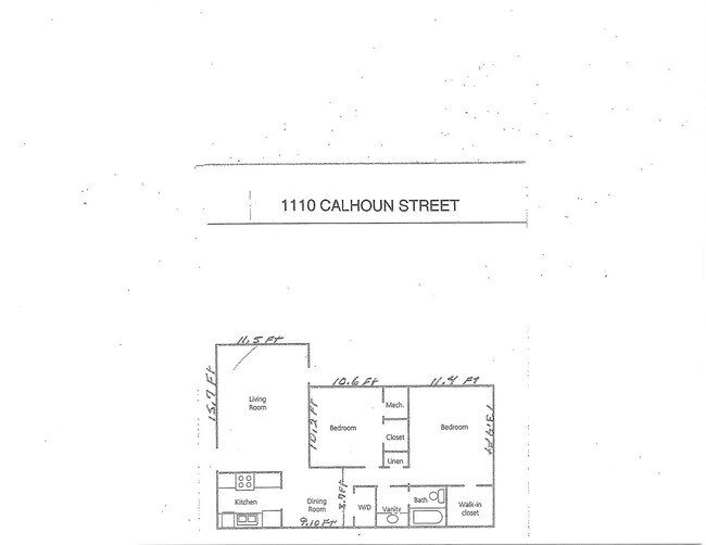 Building Photo - 1110 Calhoun St