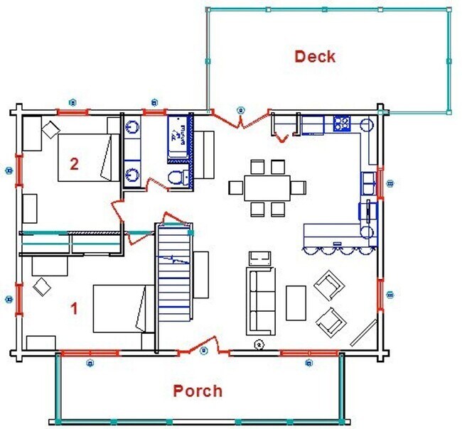 Building Photo - 6/1/2028 Move in - Student Housing 6 BR 3 Bath Log Cabin