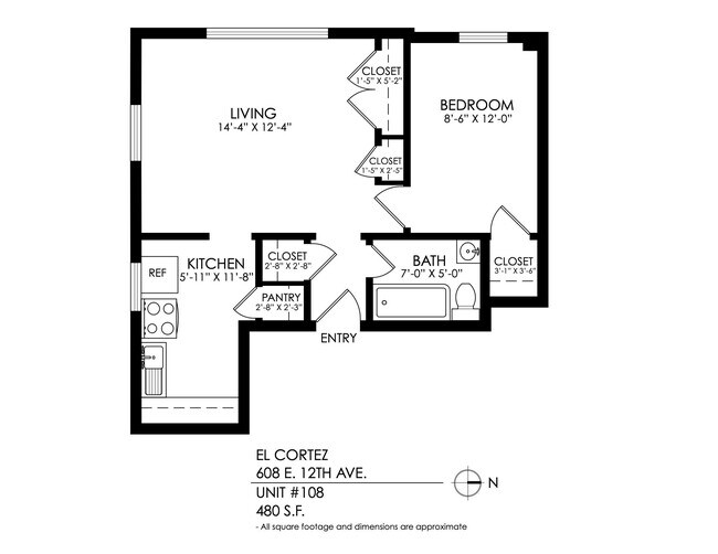 Floorplan - El Cortez