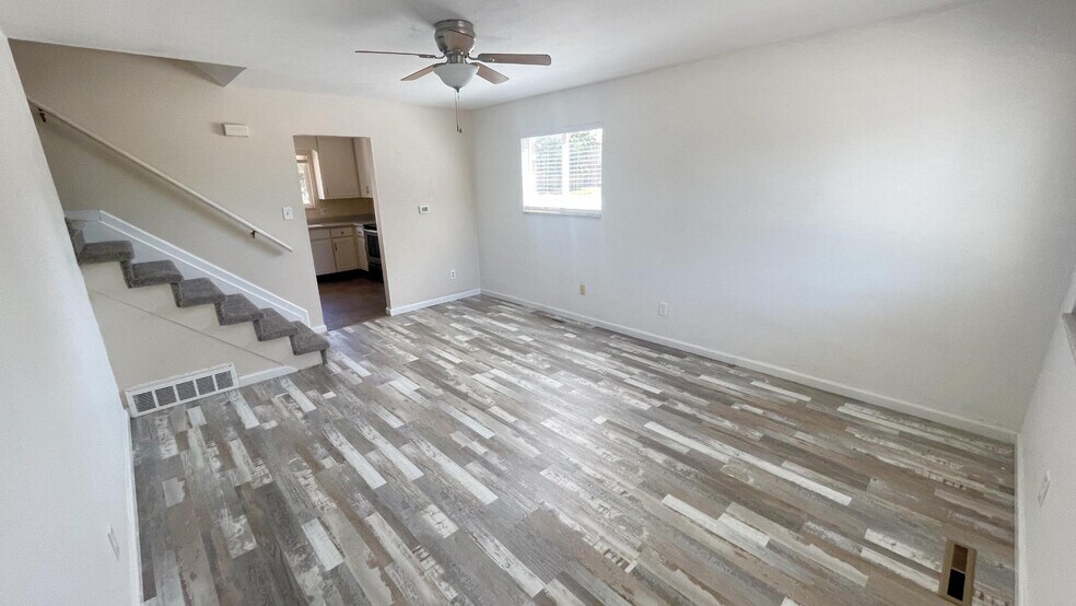 Living Room View from Entrance - 1302 Darby St