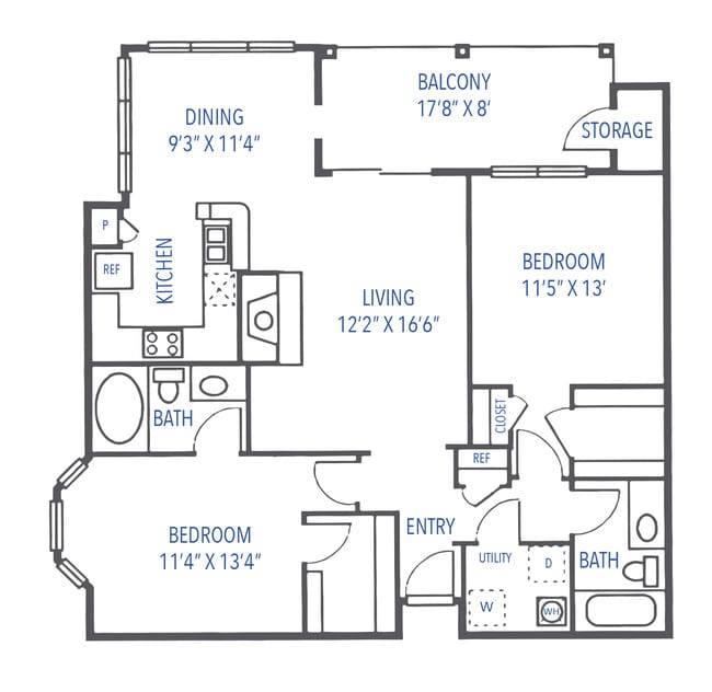 Floorplan - Dwell at Naperville