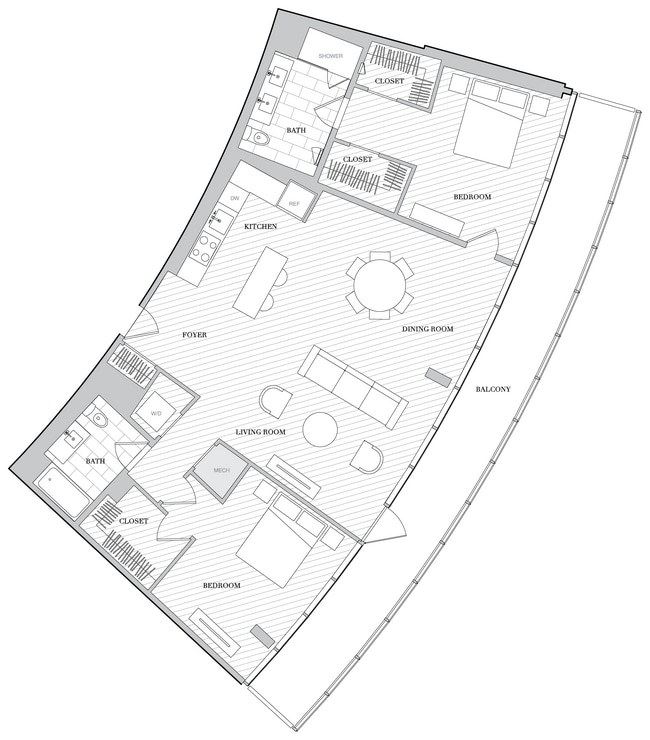 Floorplan - The Hepburn