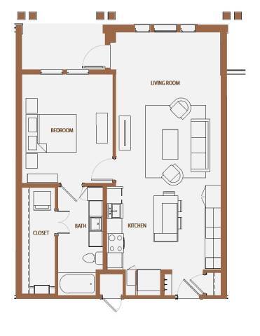 Floorplan - The Kelton at Clearfork