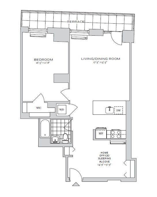 Floorplan - 70 Pine Apartments