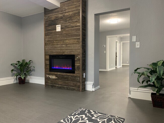 Living Room with Fireplace - 409 State St E